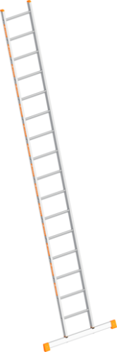LAYHER Stufenanlegeleiter TOPIC 1042 | 16 Stufen 16 | 3,10