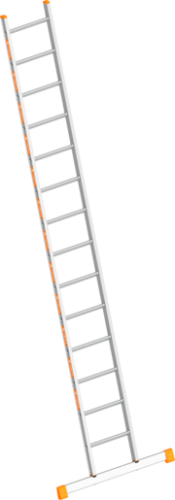 LAYHER Sprossenanlegeleiter TOPIC 1054 | 14 Sprossen 14 | 2,90