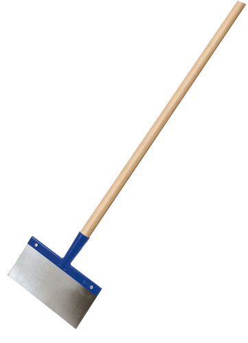 Stoßscharre eingestielt 