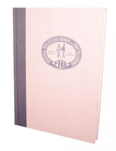 FHB ERWIN Ersatz-Notizbuch 190-seitig,  grau, 