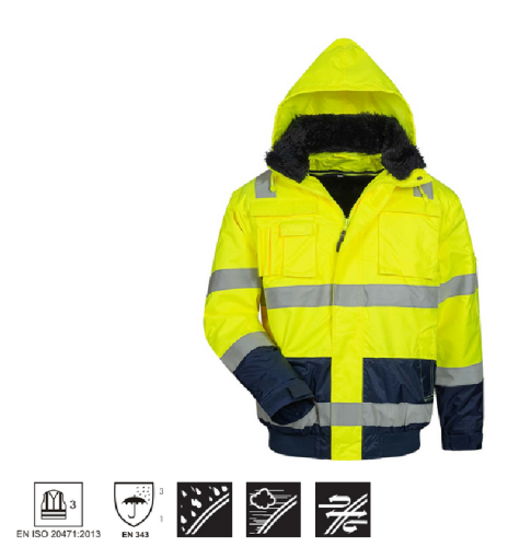 FELDTMANN Warnschutzpilotenjacke ARTHUR 4 in 1 