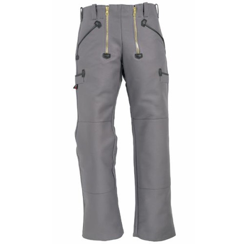 FHB ENNO Zunfthose Zwirn-Doppel-Pilot,  grau,  Gr. 50 Grau | Gr. 50