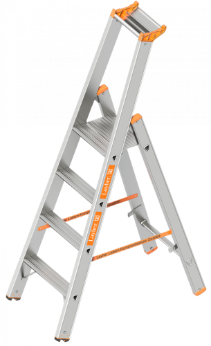 Layher 1064004 Stufenstehleiter TOPIC | AH 2,95 m 2,95 | 0,95