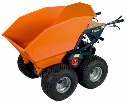 Minidumper BMD 300 | Rasenbereifung & Große Mulde 
