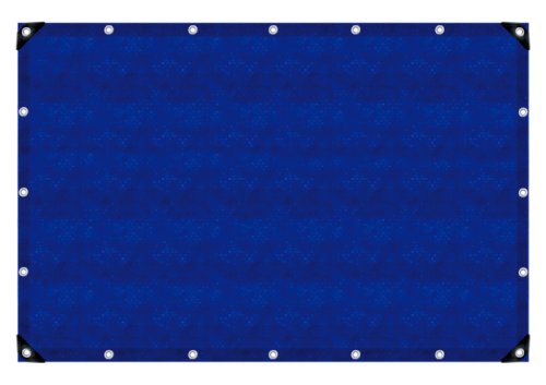 Gewebeplane blau | 4 x 6 m, 180 g/m² 4 x 6 m