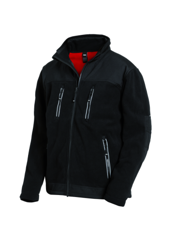 FHB LOTHAR Micro-Double-Fleece-Jacke mit Membran 