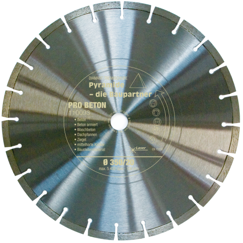 PVP.PRODUKT Diamant-Trennscheibe Premium Pro Beton 2er Set | 350 mm 