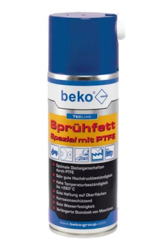 beko Sprühfett TecLine Spezial mit PTFE | 400 ml 