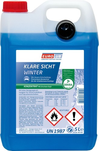 KLARE SICHT Scheibenzusatz WINTER Konzentrat | 5 Liter 