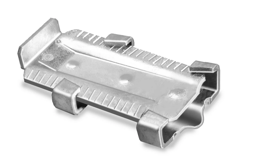 Keilverbinder verzinkt für Erdungsband 