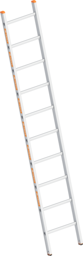 LAYHER Sprossenanlegeleiter TOPIC 1054 | 10 Sprossen 10 | 1,80
