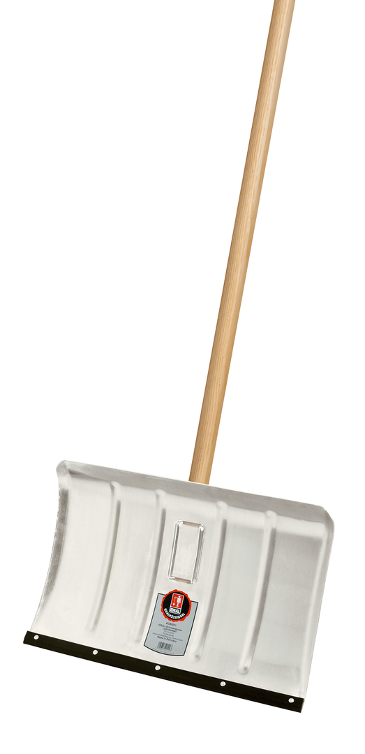 Aluminium-Schneeschieber mit Flüsterkante | 50 cm 