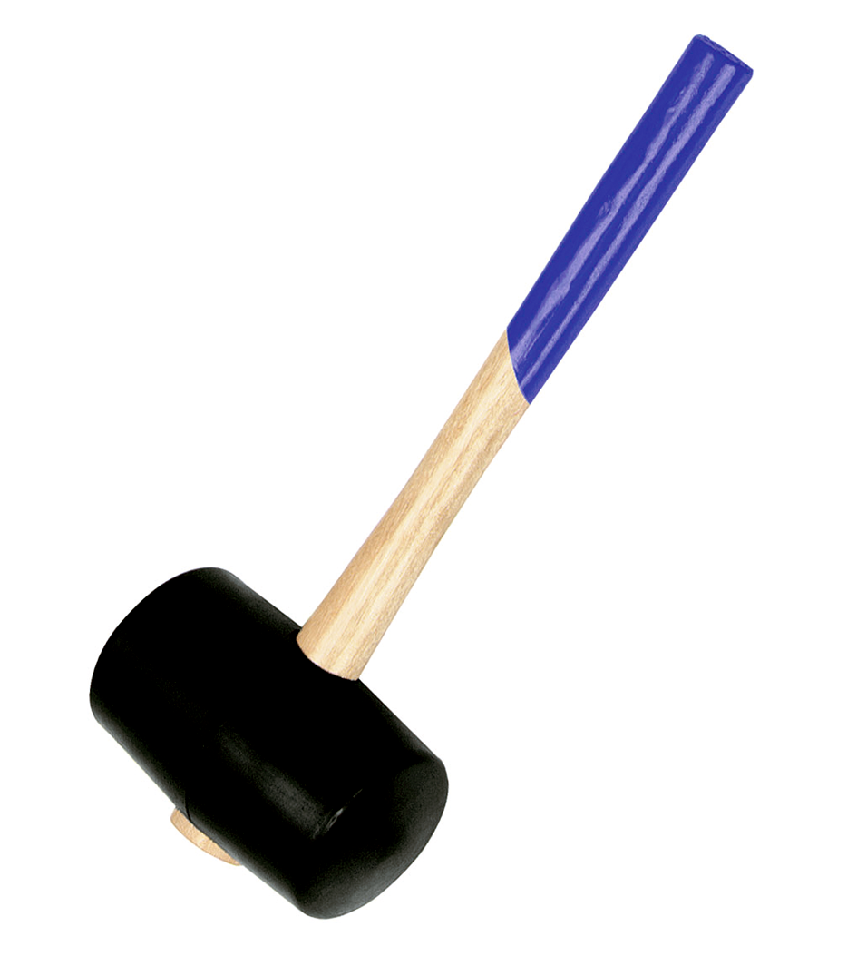 Gummihammer hart, Gr. 4, 90 x 140 mm 