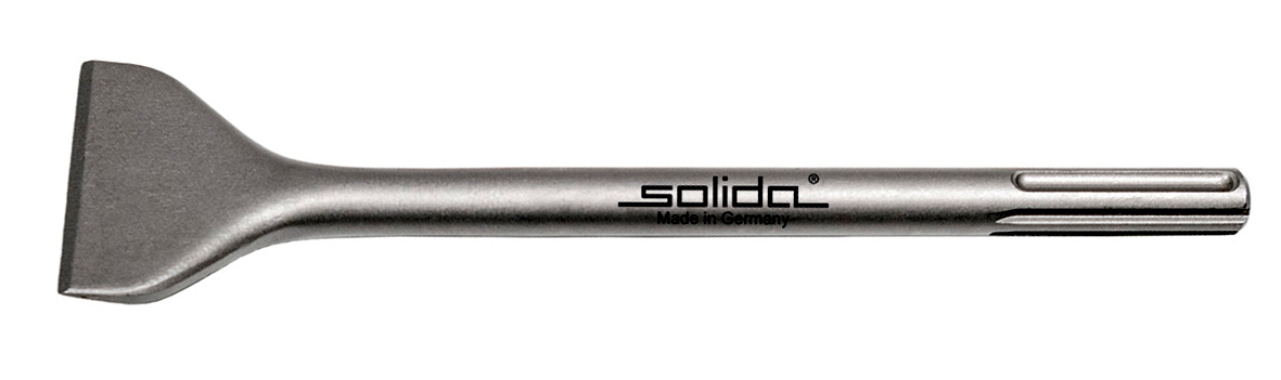 Spatenmeißel SDS-max 300 x 80 mm gebogen 