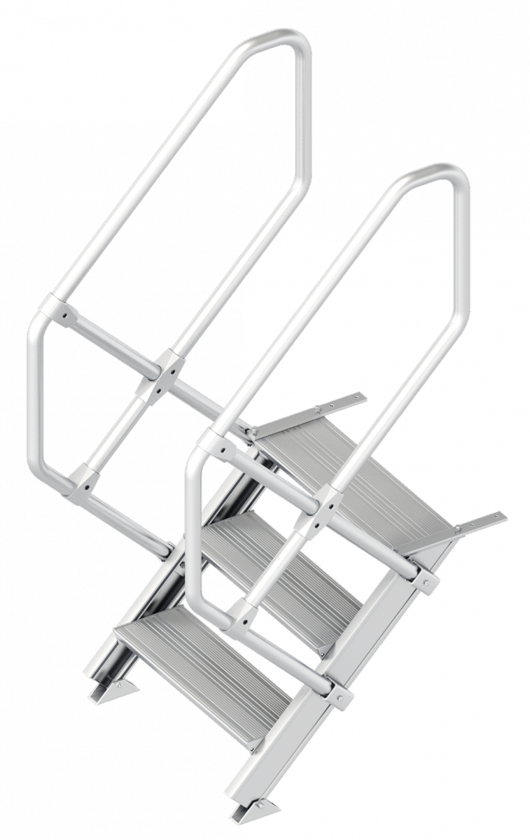 Layher Alu-Treppe 111 | 0,60 m breit (45°) 