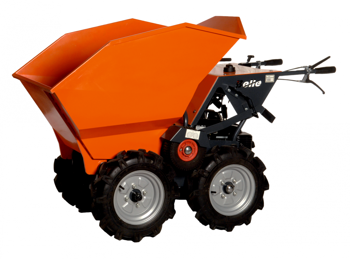 Minidumper BMD300 | Mehrzweckbereifung & Große Mulde 