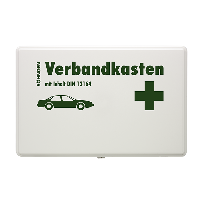 KFZ-Verbandkasten KU-weiß mit Füllung 