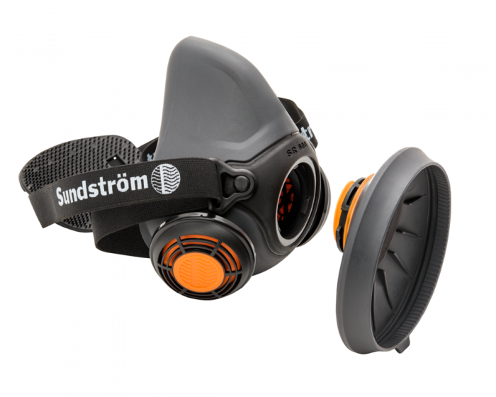 SUNDSTRÖM SR 900 Doppelteinspritz-Halbmaske SMALL 