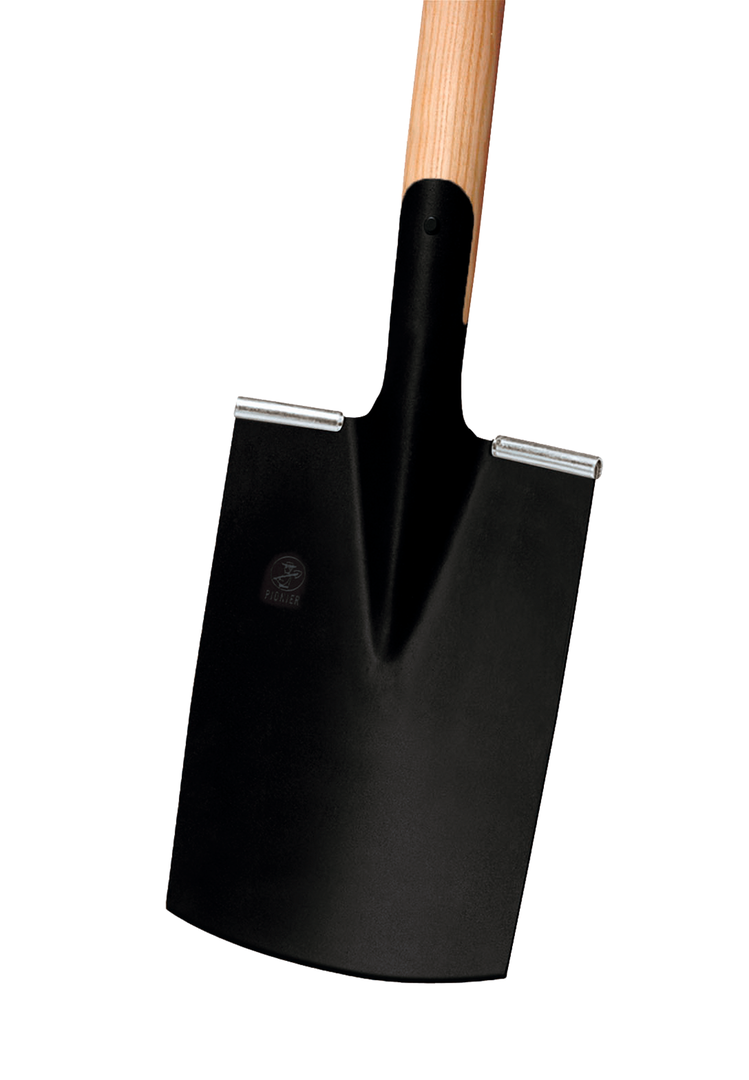 Bauspaten Gärtner Form mit Eschen-T-Stiel | 85 cm 