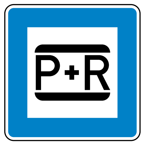StVO-Verkehrszeichen VZ 316 Parken + Reisen | RA2-420x420-3mm 