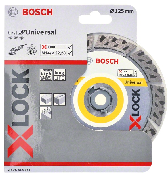 Trennscheibe X-LOCK Best for Universal, 125 x 22,2 3 x 2,4 x 12 mm 