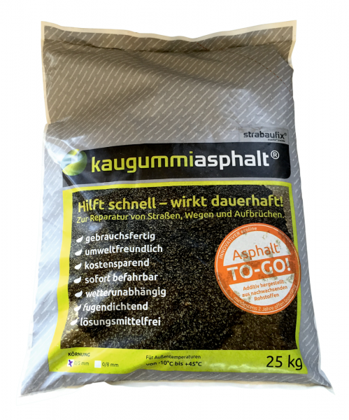 BPH Kaugummiasphalt® 0-5 mm | 25 kg [ Sack ] 