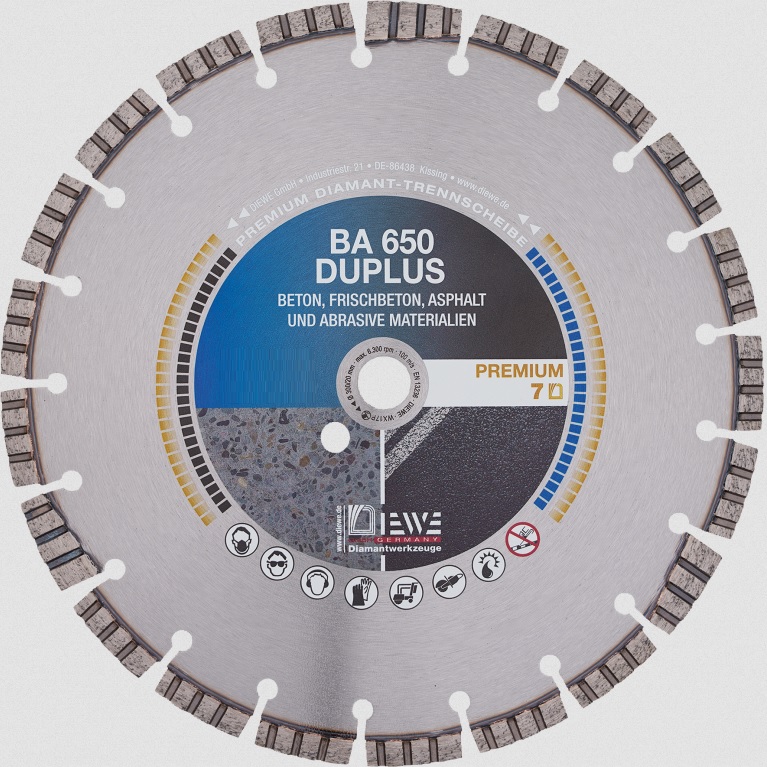 Verbrauch | Asphalt-Diamantscheibe Ø 500 mm 