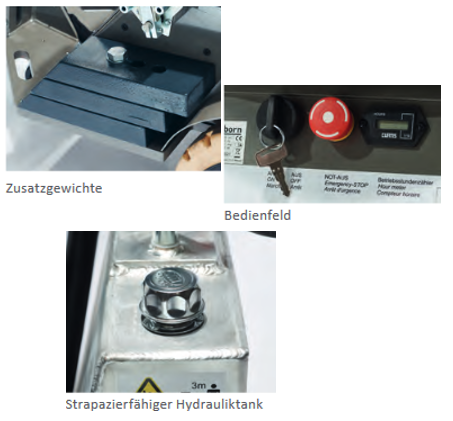 SCHWAMBORN Aufsitz-Bodenstripper FBS 420 | 230 V 
