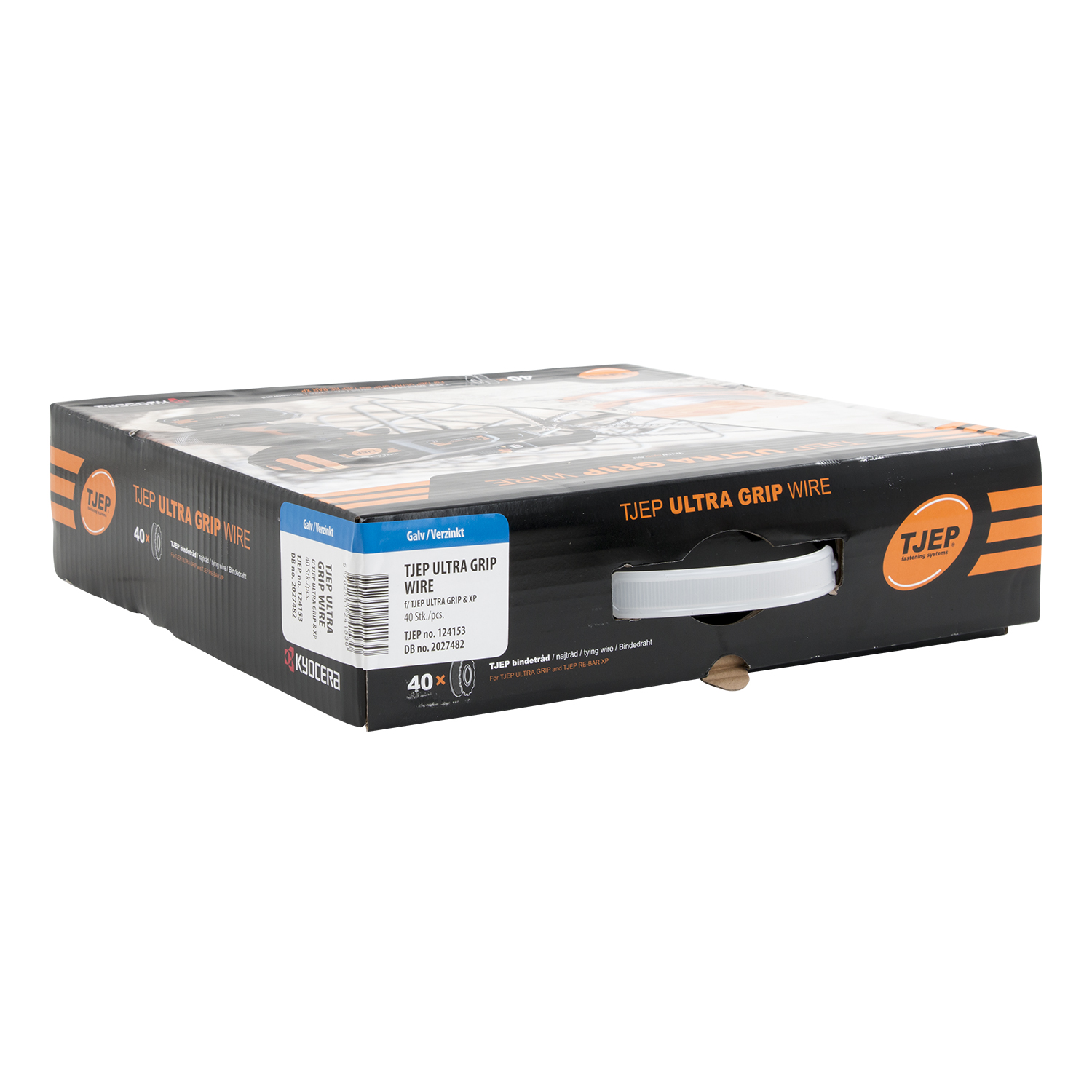 TJEP Bindedraht ULTRA GRIP Draht | 40 Stück 