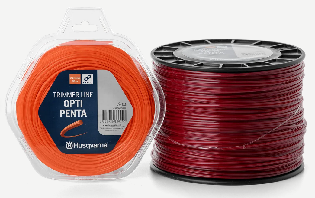 HUSQVARNA Trimmerfaden Opti-Penta 2,4 mm | 90 m 