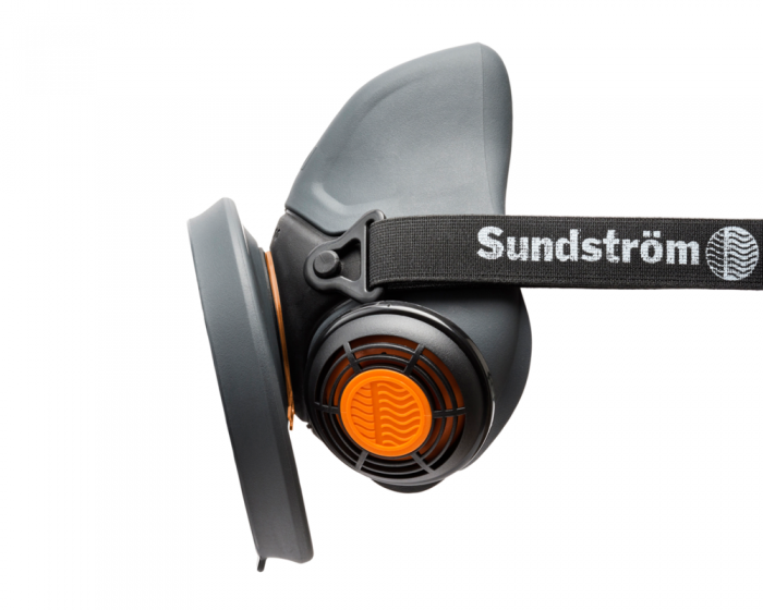 SUNDSTRÖM SR 900 Doppelteinspritz-Halbmaske MEDIUM 