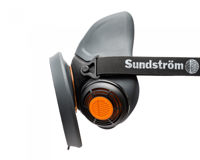 SUNDSTRÖM SR 900 Doppelteinspritz-Halbmaske SMALL 