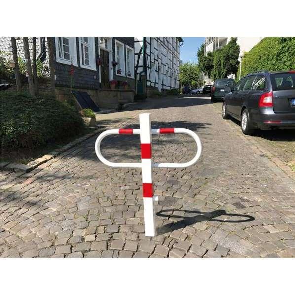 Parkplatzsperre  | herausnehmbar mit Profilzylinderschloss 