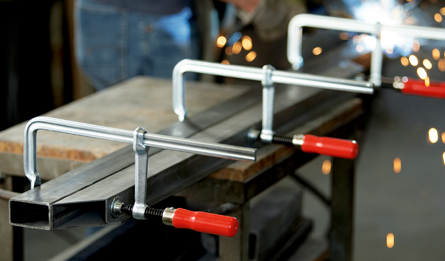 Ganzstahl-Schraubzwinge classiX GS200/100 200