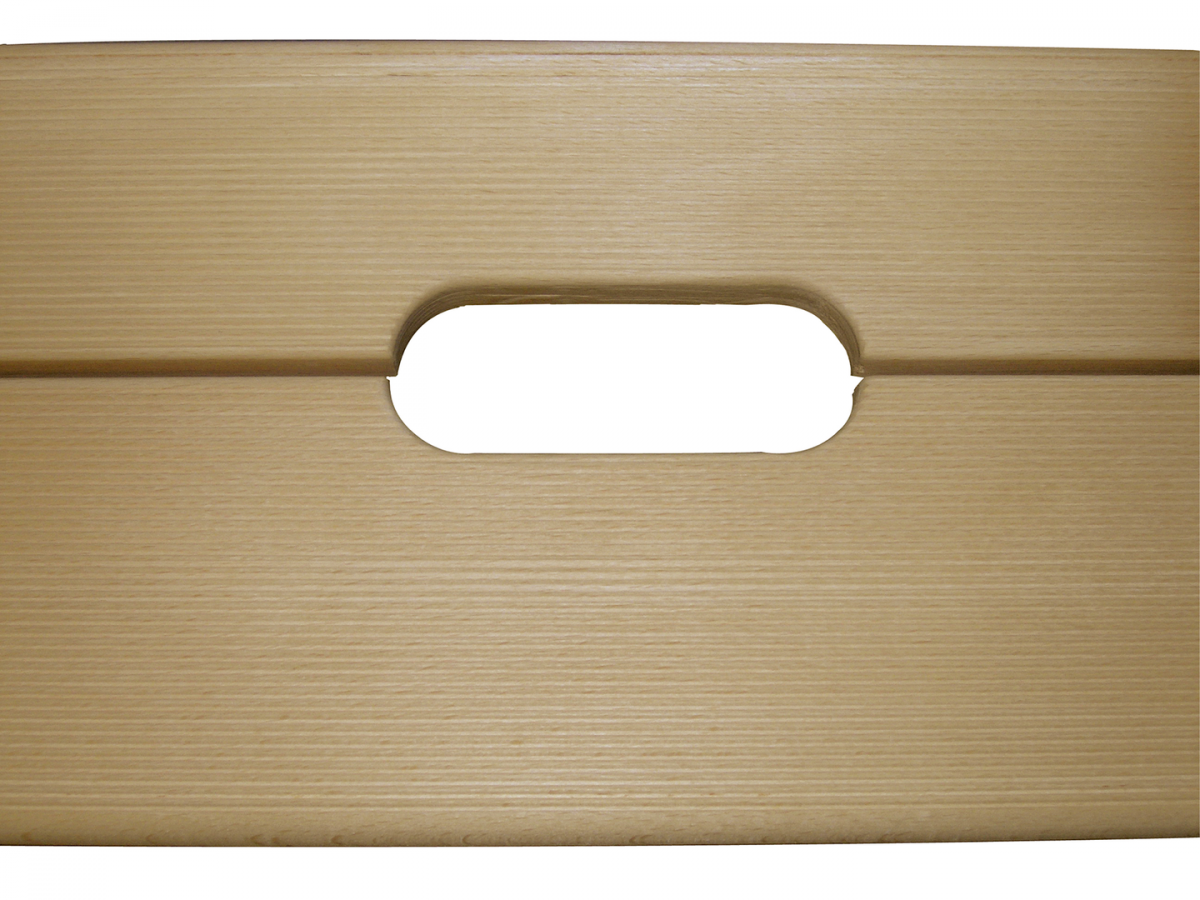 Layher 1055004 Klappbarer Holzstufentritt | AH 2,85 m 2,85 | 0,85