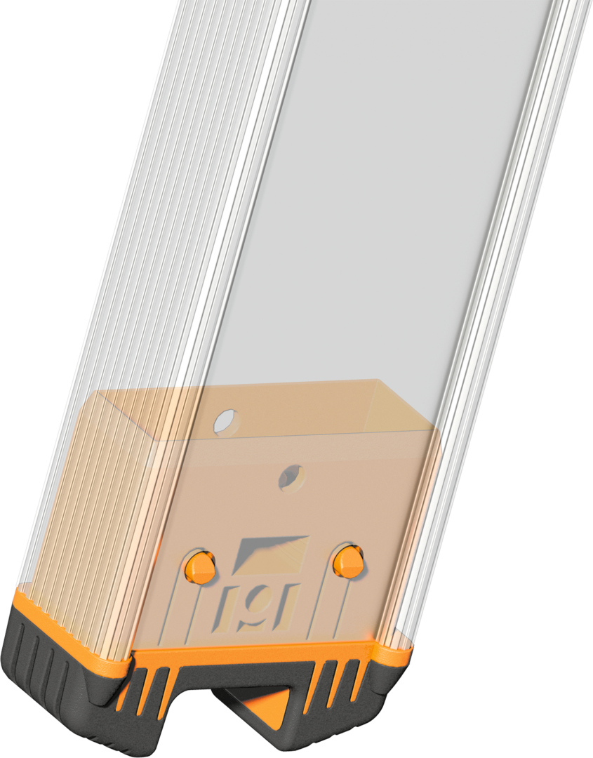 Layher 1043003 Stufenstehleiter TOPIC | AH 2,25 m 2,25 | 0,25