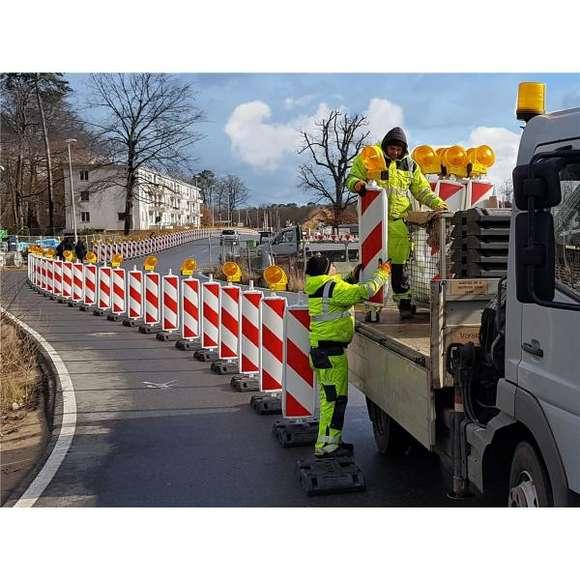 BASt TL-Bakenleuchte PowerNox | rot Rot | einseitig