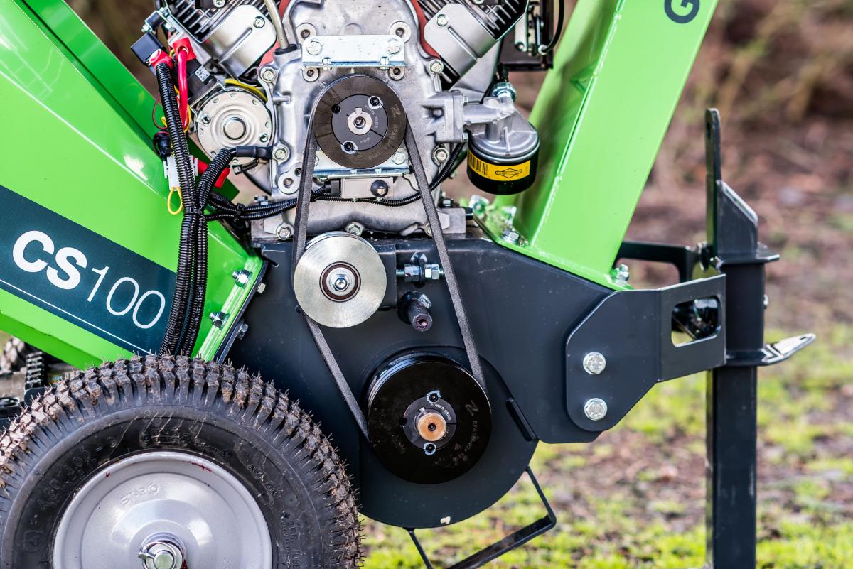 GreenMech Profi-Kleinhäcksler CS 100 16 PS 