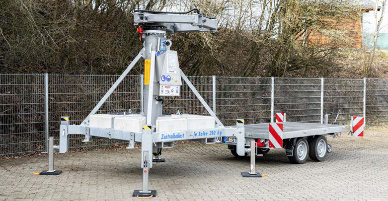 SCHULTE Kleinkran OUTDOOR-REX 