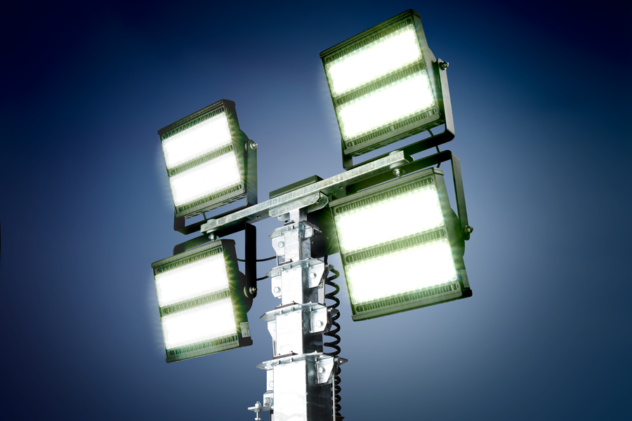 LED-Beleuchtung | Lichtmast 