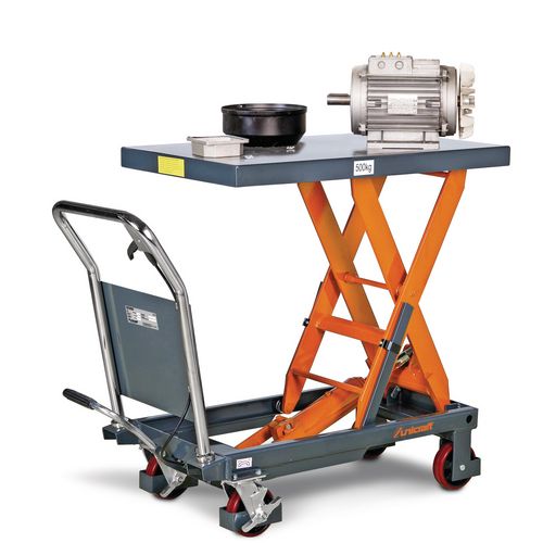 Scherenhubtischwagen FHT 500 | 500 kg 