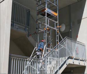LAYHER 1600.001 Treppen-Kit für SoloTower ohne 2. Durchgang