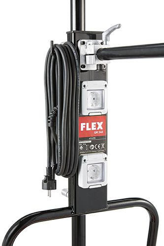 FLEX Mobiler Arbeitsplatz GM 340 für Wand- und Deckenschleifsysteme 