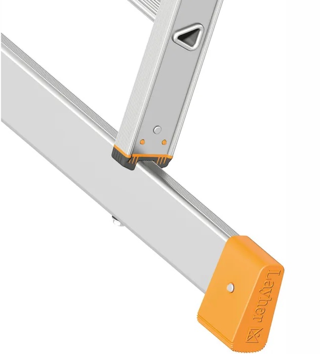 LAYHER Stufenanlegeleiter TOPIC 1042 | 7 Stufen - 2,15 m 2,85 | 0,85